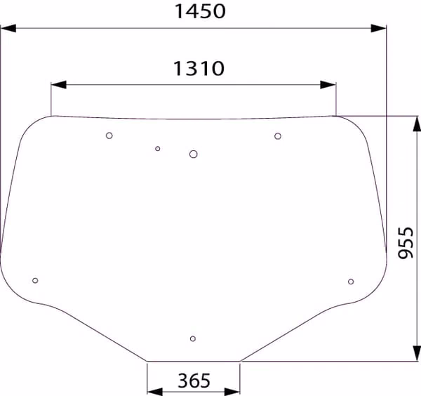 Заднє скло 82030887KR