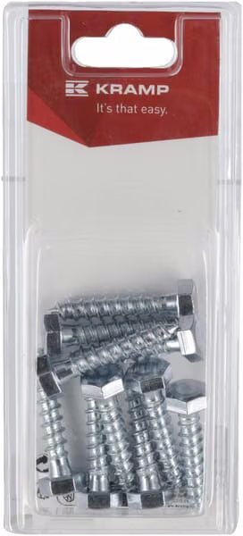Шуруп по дереву M8 x 40mm (10)