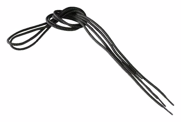 Шнурки Grisport чорний/сірий 140см (10 пар)