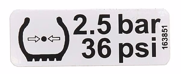 Fella Наклейка "2,5 БАР".