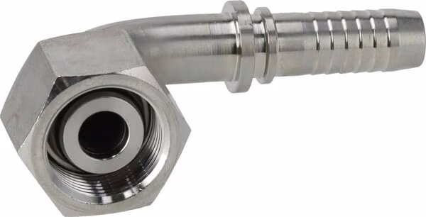Вставка DN10-M22x1,5-14S-90° SS