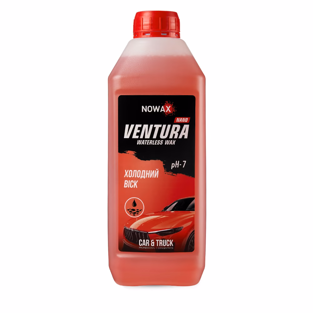 Холодний віск NOWAX VENTURA NANO WATERLESS WAX NX01136 суперконцентрат, 1 л