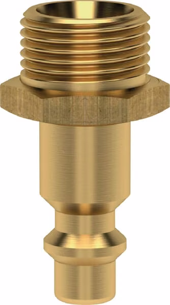 Чоловічий кон з 1/4 "BSP M / Thd ESA14NAR
