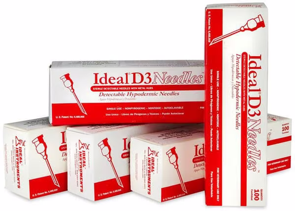 Голка Ideal D3 2,0x38 мм, сталева втулка, 100 шт