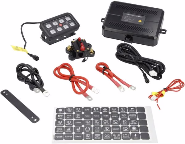 Панель перемикання, 8 каналів + Bluetooth LA111SWITCHBT