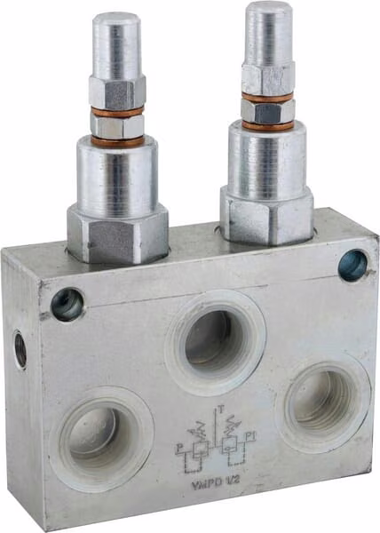 Хлипак перепускний здвоєний VMPD, G3/8"