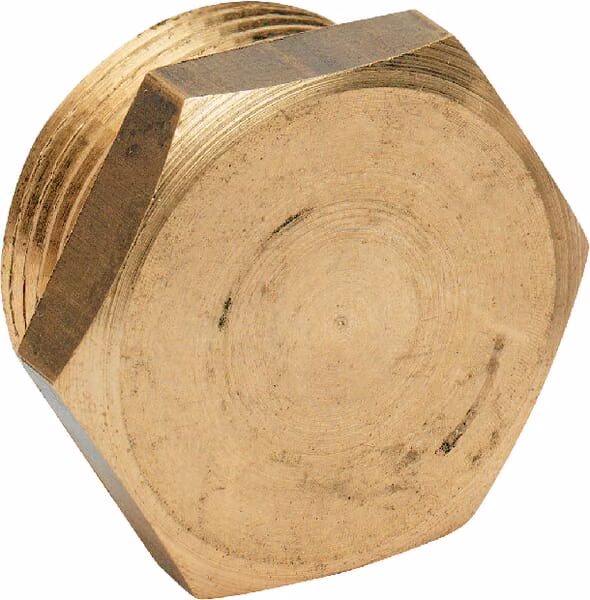 Латунна заглушка, зовн.різьба 3/8"
