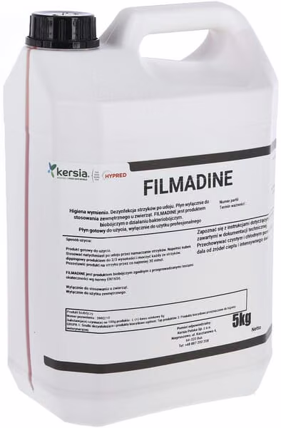 Препарат для занурення сосків після доїння, гумовий, FILMADINE, 5 кг