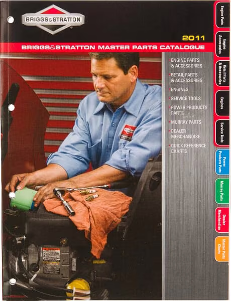 Каталог запасних частин Briggs &amp; Stratton