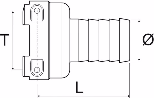 Перехідник T5M/ 1" "Banjo"