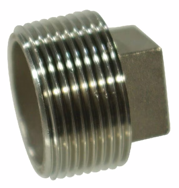 Заглушка з нержавіючої сталі M 1 1/2"