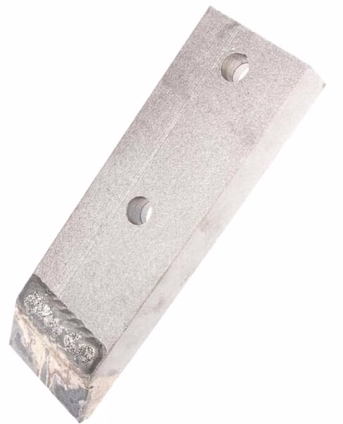 Лапа культиватора 230x70x30mm, загартована, пласка, з 2 отворами, для Duro