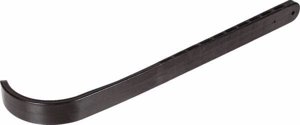 Пластиковий салазок HDPE чорного кольору