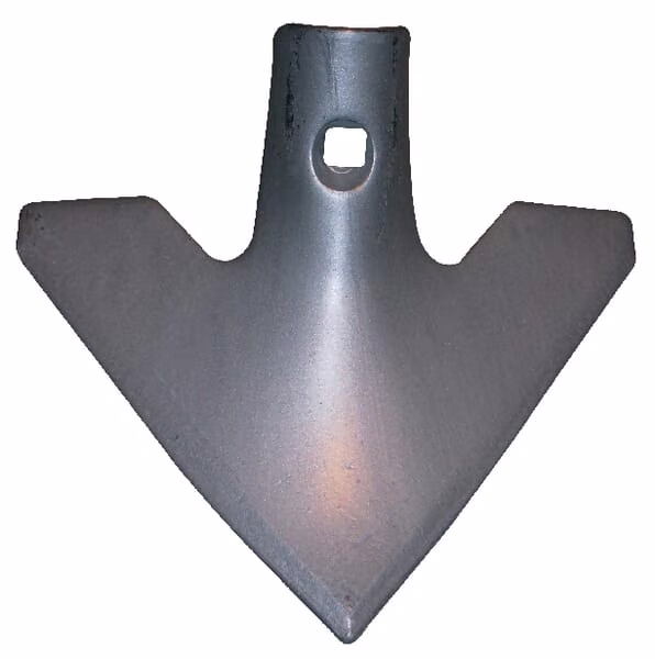 Duckfoot Point 140x175x4mm 1 отвір підходить для Kongskilde 101000717