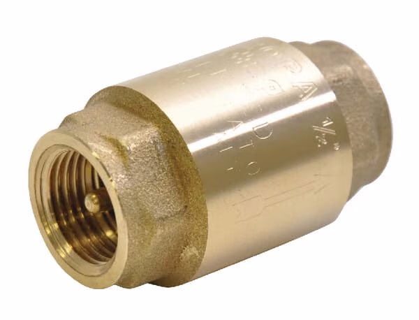 Зворотний латунний клапан 1/2"