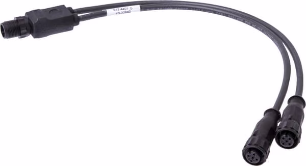 Кабель M12x1 1-2 2x3/1x4-pin