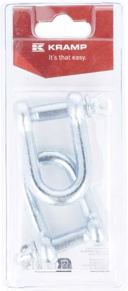 Скоба D-подібна, діаметр 10mm x 40mm, 3/8" (2) KRDS10P02B