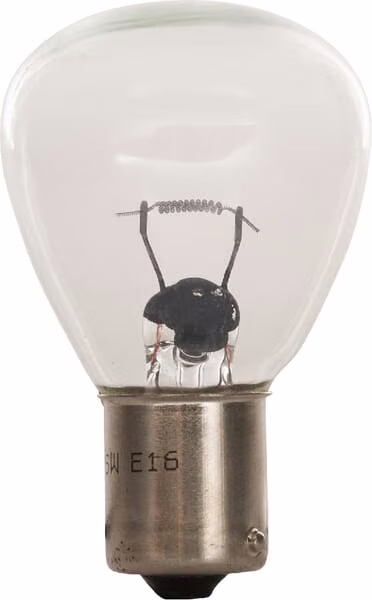 Лампа розжарювання Свічка 24V 45W BA15s біла Hella
