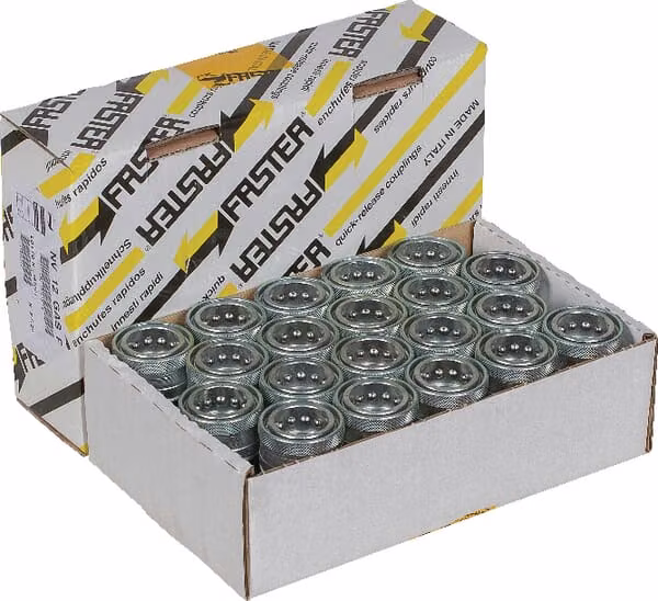Швидкороз'ємна муфта- розетка 1/2" - 12,5 - 1/2" BSP NV12GASFP020