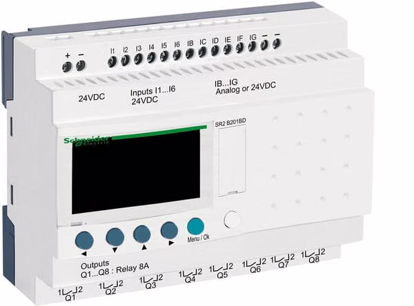 Розумне реле Zelio 12I/8RO, 24VDC