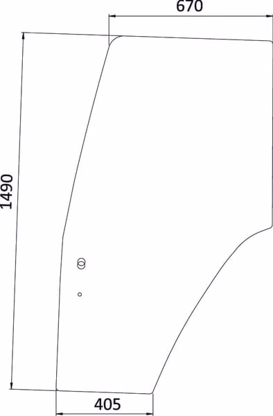 Дверне скло 82000367KR