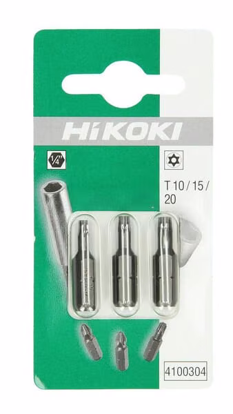 Біти Torx 1/4" T10/T15/T20-25 мм