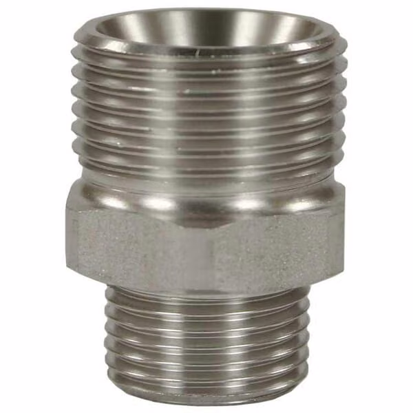 Ніпель з'єднувальний SS M22x1,5-3/8"M