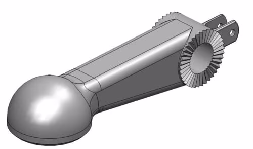 Буксирна петля K80®, зубчаста