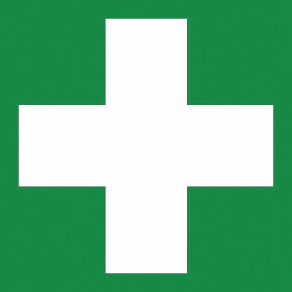 Знак порятунок 200х200 перша допомога WB252464