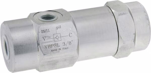 Зворотний керований хлипак VBPSL, G3/8"