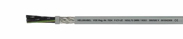 Гнучкий ПВХ кабель екранований FLEXCYJZ1205