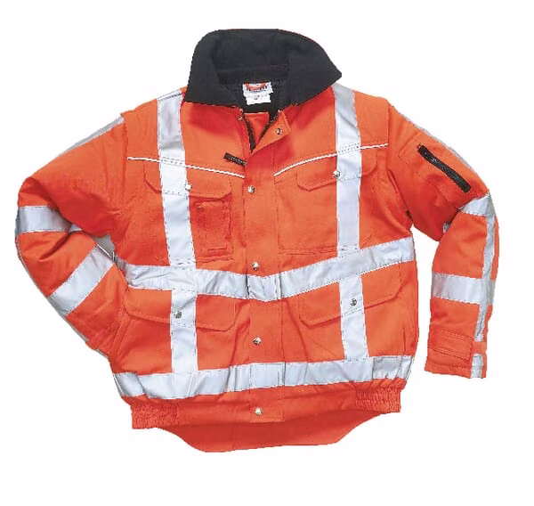 Куртка пілота, помаранчева, розмір S, UK:34/EU:48, Beaverline, Aberdeen від Hydrowear