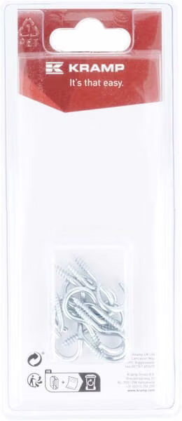 Вкручуваний гак 2.6 x 30mm (10) KRSH030EP10B