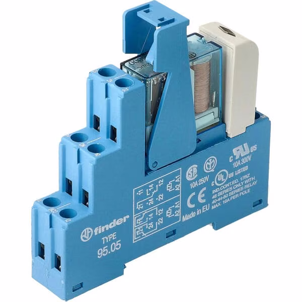 Інтерфейс реле Mod. гвинтова клема 2CO 8A/12V DC SENS/Agni/LED/діод 485270120050