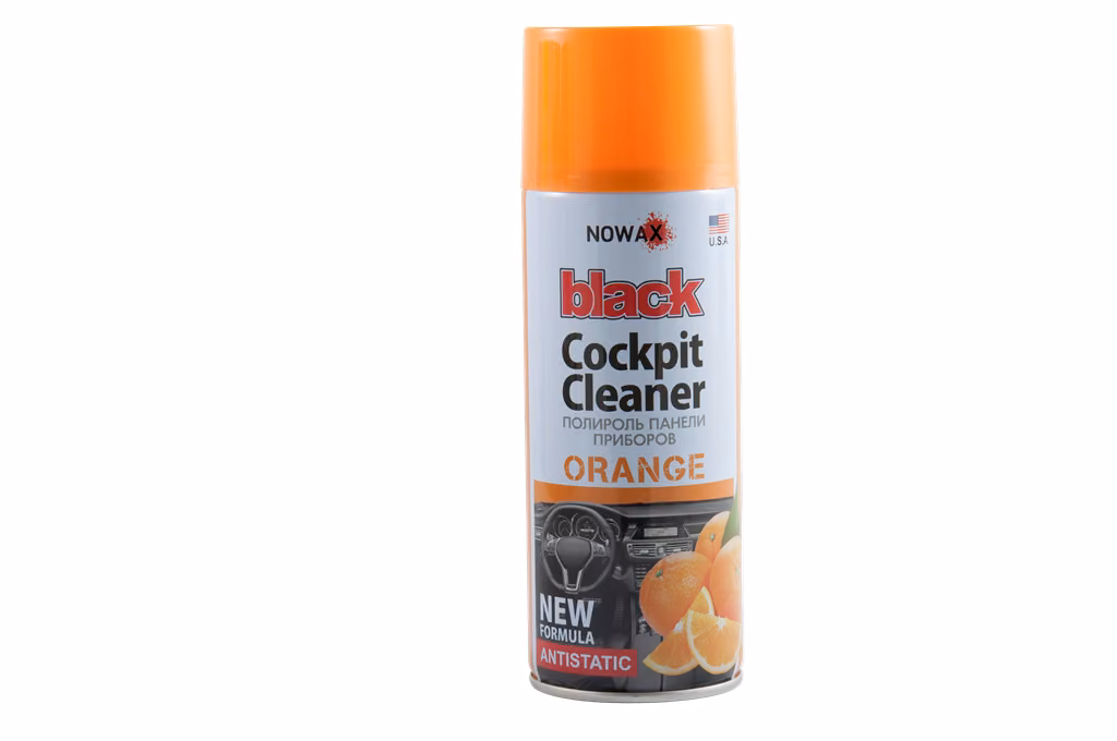 Поліроль для панелі приладів NOWAX Black Spray Orange, 450мл
