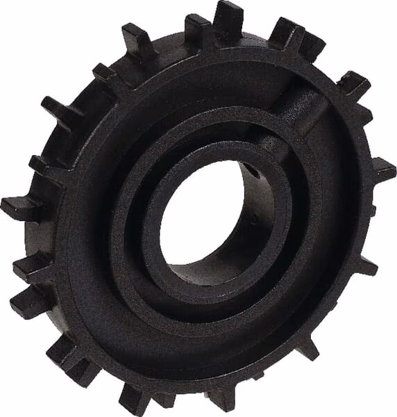 Висівне колесо дрібного насіння D65x10 2x12-Nocken M6