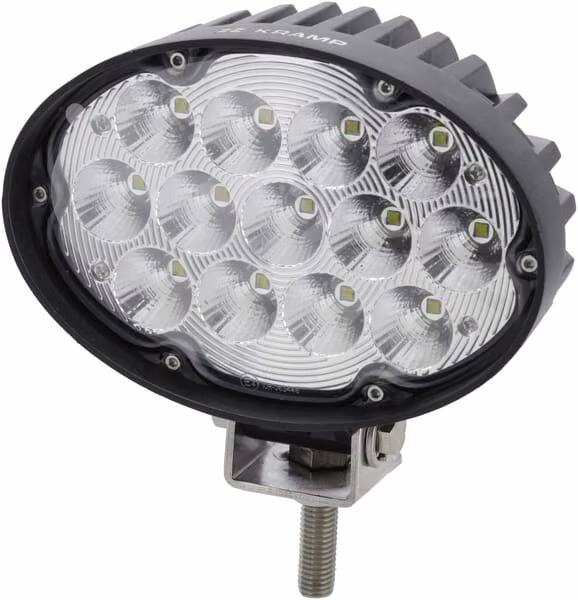 Світильник робочий LED, 65 Вт, 5880 лм, овальний, 10/30 В, 166x148x95мм, вилка Deutsch, точкове світло, 13 світлодіодів LA10432SP