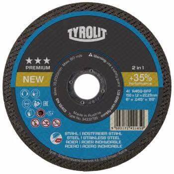 Диск відрізний 150x1,6x22,23 F41 A46Q-BFP