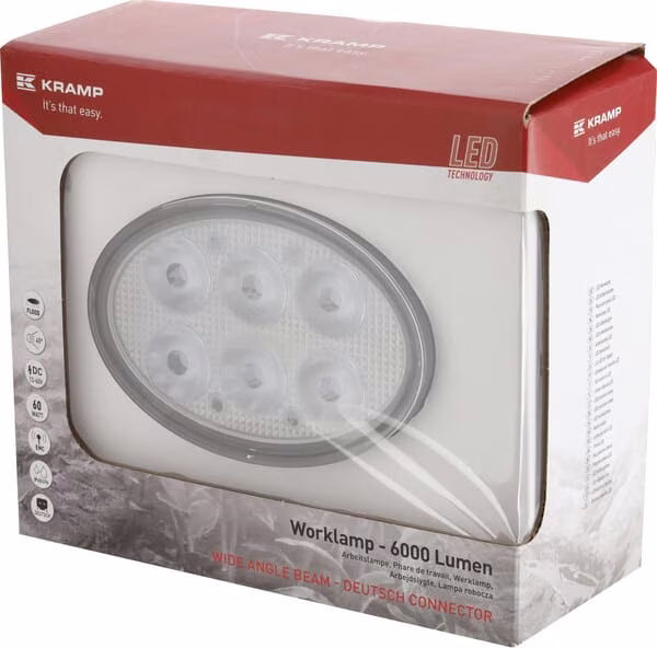 Робоче світло 60W 5100 Lumen FLOOD LA10525