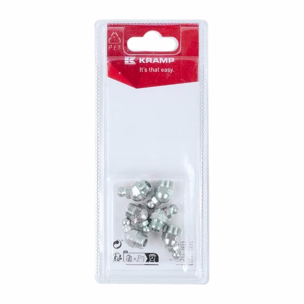 Прес-маслянка 1/8" BSP, 45° (6шт) KRGN1845P06B