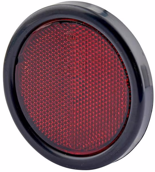 Рефлектор, Ø95мм, червоний, E17 339,Hella