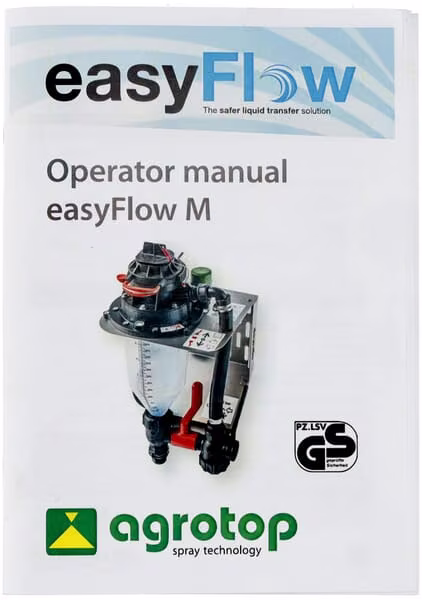 Інструкція користувача easyFlow M англійською мовою