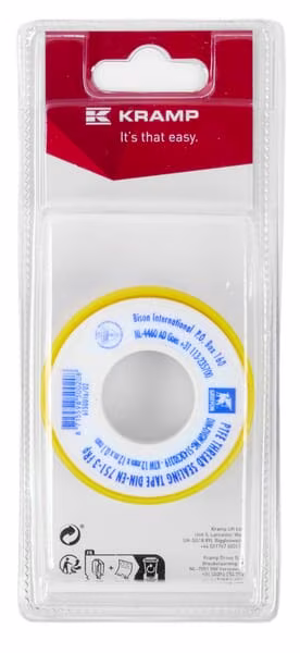 Фум-стрічка 12mm x 12m, DIN (1) KRFG1000P01B