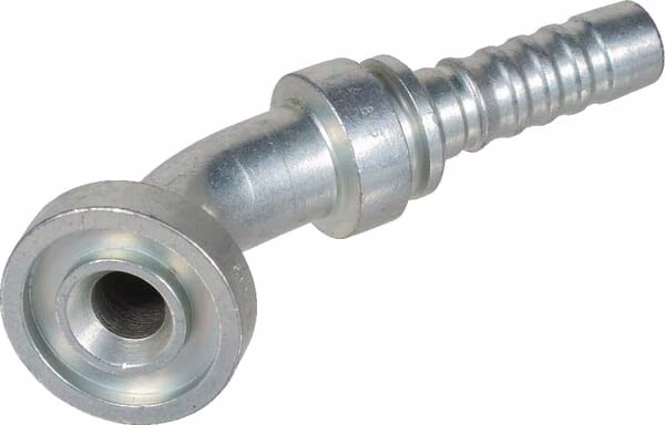 Вставка DN13+31.8 фланець 45°