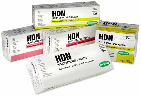 Голка HDN 0,9х9 мм, поліетилетона втулкак, 100 шт