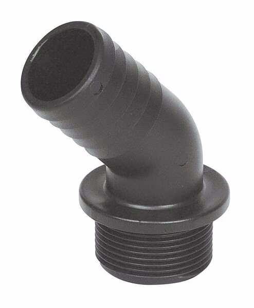 Хвостовик шланга 45° 40 мм x 1 1/2" М