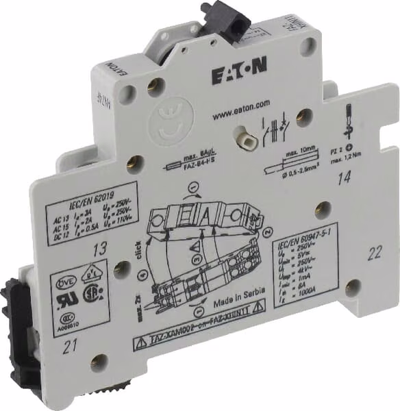 Допоміжні контакти, FAZ-XHI11 Moeller