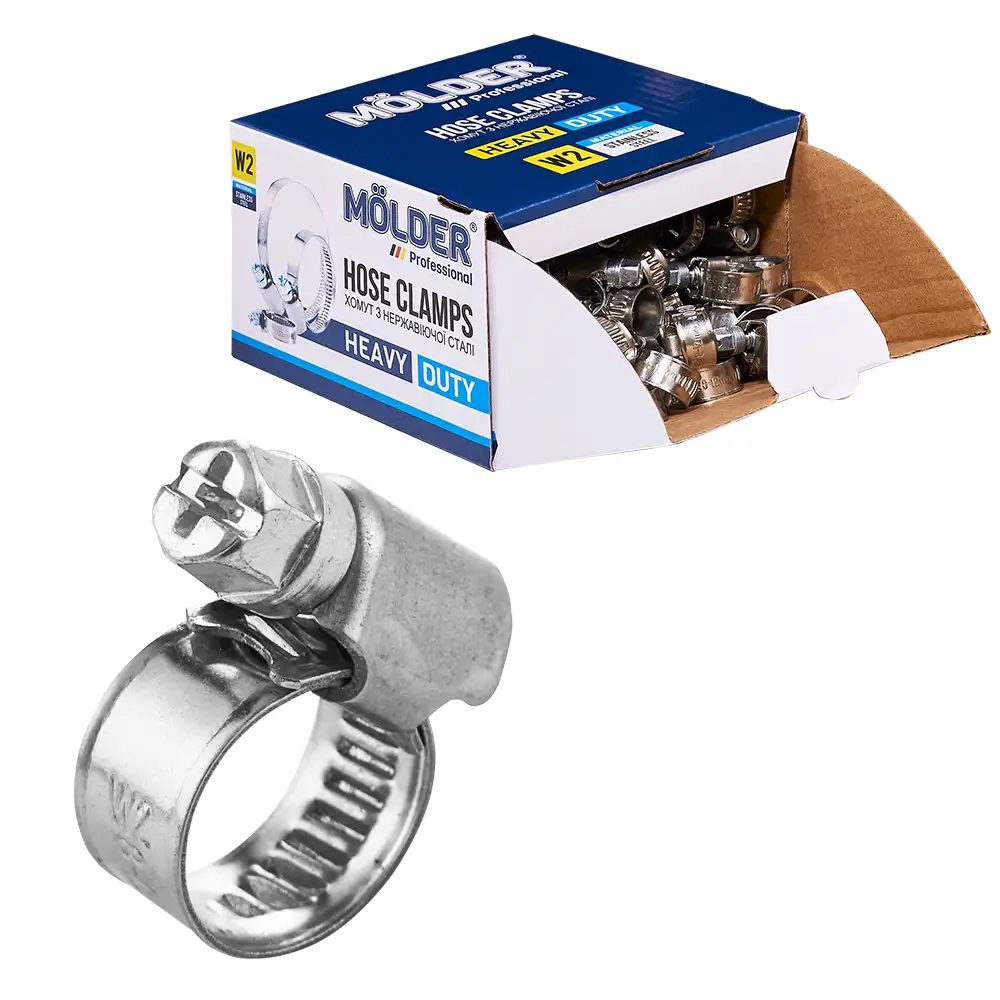 Хомути Molder 08-12/W2, 9 мм, 100 шт MA40012