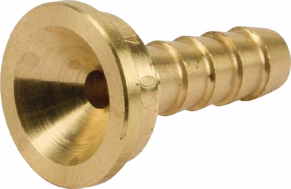 Хвостовик шланга 1/4" латунь