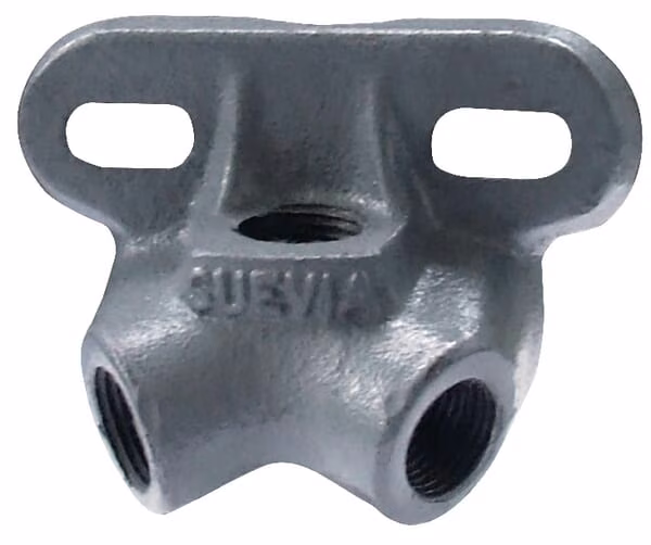 Настінне кріплення під куто, модель 314, 2x1/2", 15°